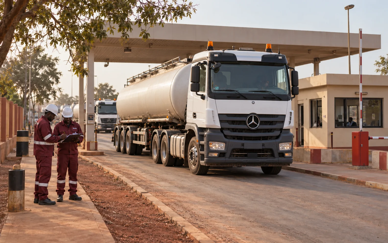 Vérification documentaire d’une livraison de carburant sur un corridor d’importation malien